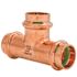 Quickfitting Surepress 1" X 3/4" X 1" Copper Tee