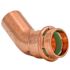 Quickfitting Surepress 3/4" X 3/4" Copper 45 degree Street Elbow