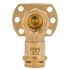 Quickfitting Surepress 3/4" X 3/4" Brass 90 degree Drop Ear Elbow