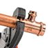 Quickfitting Surepress 1" X 1" X 1/2" Copper Tee Press X Press X Press