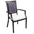 Medacure Dining Armchair White Seat Square Back