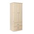 Medacure Wardrobe 2 Door/2 Drawer In Maple