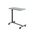 Medacure Over Bed Table With H-Base Composite Top - Grey