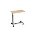 Medacure Over Bed Table With H-Base Wood Top Maple