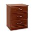 Medacure Bedside Cabinet 3 DrawerÂ cherry
