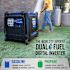 Duromax 16,000 W V-Twin Dual Fuel Portable Digital Inverter Remote Generator