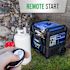Duromax 9,500w/7,600w Dual Fuel Portable Digital Remote Start Inverter Generator