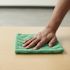 Rubbermaid Commercial HYGEN 16" X 16" Microfiber Cloth Green Package Of 12