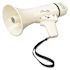 Champion Sports Megaphone, 4-8w, 400 Yard Range, White
