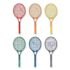 Champion Sports Plastic Tennis Racket Set, Six 21" Rackets, Package Of 6