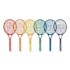 Champion Sports Plastic Tennis Racket Set, Six 21" Rackets, Package Of 6