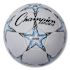 Champion Sports Viper Soccer Ball, No. 5. Size, 8.5" To 9" Diameter, White