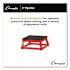 Champion Sports Plyo Box, 6" H, 13 X 13 Base