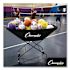 Champion Sports PRO Collapsible Volleyball Cart, 23" X 55" X 41", Black
