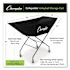 Champion Sports PRO Collapsible Volleyball Cart, 23" X 55" X 41", Black