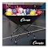 Champion Sports PRO Collapsible Volleyball Cart, 23" X 55" X 41", Black