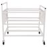 Champion Sports Double Wide Cart, Fits Approximately 24 Balls, Metal, 20x42x44