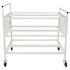 Champion Sports Double Wide Cart, Fits Approximately 24 Balls, Metal, 20x42x44