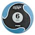 Champion Sports Rhino Elite Medicine Ball, 6 Lb, Blue