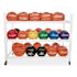 Champion Sports 30 Basketball Heavy-Duty Cart, Heavy-Duty Plastic, 176lb Cap