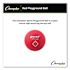 Champion Sports Playground Ball, 6" Diameter, Red
