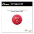 Champion Sports Playground Ball, 6" Diameter, Red