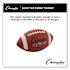 Champion Sports Rubber Sports Ball, Football, Junior Size, Brown
