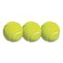 Champion Sports Tennis Balls, 2.5" Diameter, Yellow, Package Of 3