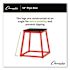 Champion Sports Plyo Box, 18" H, 18 X 18 Base