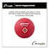 Champion Sports Playground Ball, 10" Diameter, Red