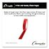 Champion Sports Floor Tape, 1" X 36 Yds, Red