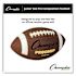 Champion Sports Pro Composite Football, Junior Size, Brown