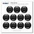 Champion Sports Rhino Promax Elite Medicine Ball, 12 Lb, Black