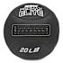 Champion Sports Rhino Promax Elite Medicine Ball, 20 Lb, Black