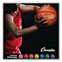 Champion Sports Rubber Sports Ball, Basketball, No. 6 Size, Orange