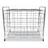 Champion Sports Portable Ball Locker, Metal, 176 Lb Cap, 24x41x36, Chrome