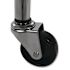 Champion Sports Portable Ball Locker, Metal, 176 Lb Cap, 24x41x36, Chrome
