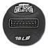 Champion Sports Rhino Promax Elite Medicine Ball, 18 Lb, Black