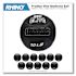 Champion Sports Rhino Promax Elite Medicine Ball, 18 Lb, Black