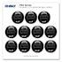 Champion Sports Rhino Promax Elite Medicine Ball, 8 Lb, Black