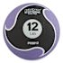 Champion Sports Rhino Elite Medicine Ball, 12 Lb, Purple