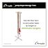 Champion Sports Jump Rope Storage Tree, 25.5" X 25.5" X 68.5", White