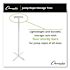 Champion Sports Jump Rope Storage Tree, 25.5" X 25.5" X 68.5", White