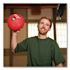 Champion Sports Playground Ball, 8.5" Diameter, Red