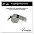 Champion Sports Whistle, Heavy Weight, Metal, Silver, Dozen