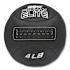Champion Sports Rhino Promax Elite Medicine Ball, 4 Lb, Black