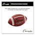 Champion Sports Rubber Sports Ball, Football, Official Nfl, No. 9 Size, Brown