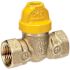 Premier 1/2 In. FIP X 1/2 In. FIP Brass Gas Ball Valve With Safety Handle