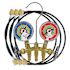 Mastercool Brass 2-Way Manifold Gauge Set  With Thermoplastic Service Hoses