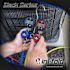Mastercool Black Series Mini Fold COMPACT 2-Way Aluminum Manifold A2l Ready